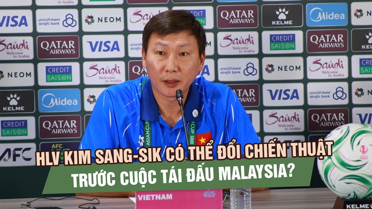 Báo Malaysia: HLV Kim Sang-sik có thể đổi chiến thuật trước cuộc tái đấu