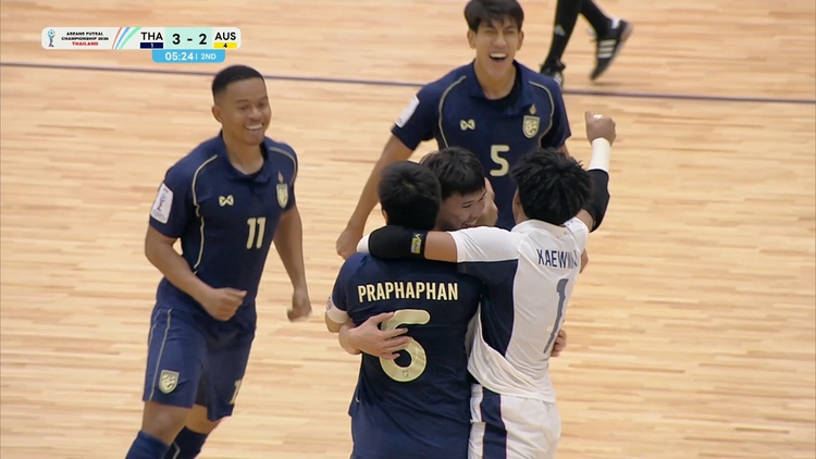 Thái Lan thắng nghẹt thở Úc, vào chung kết futsal Đông Nam Á gặp Indonesia