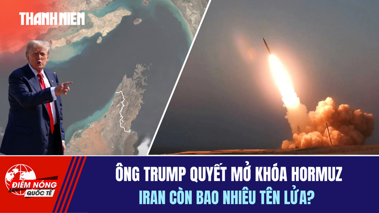 Tiêu điểm quốc tế ngày 12.4: Ông Trump quyết mở khóa Hormuz | Iran còn bao nhiêu tên lửa?