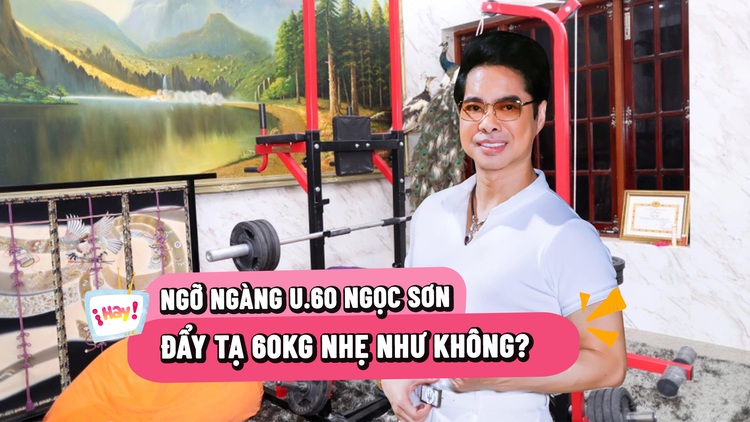 Ngọc Sơn phô diễn nội lực: Nâng tạ 60kg xong vẫn hát ngọt lịm