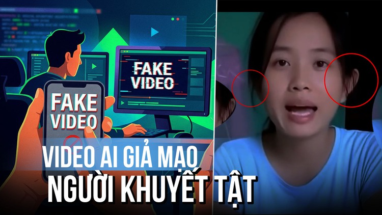 Video AI người khuyết tật bán hàng: Chiêu giả mạo 'đánh thẳng' vào tâm lý