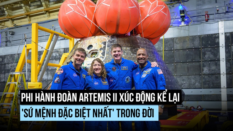 Đội bay NASA kể gì về 'sứ mệnh đặc biệt nhất' đến mặt trăng?