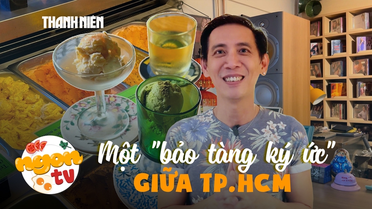 'Bảo tàng ký ức' thu nhỏ giữa TP.HCM: Một quán kem, nhiều câu chuyện