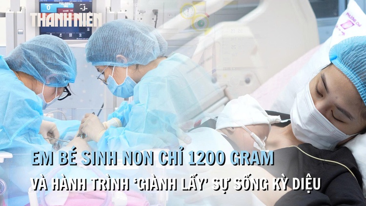 Hai tháng giành giật sự sống của em bé sinh non tại Bệnh viện Phương Nam