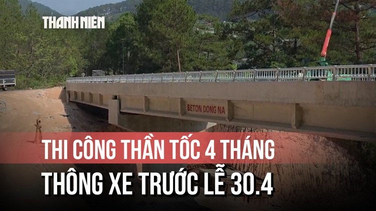 Đà Lạt sắp thông xe cầu cạn trên đèo Mimosa: Hết thời thấp thỏm vì sạt lở