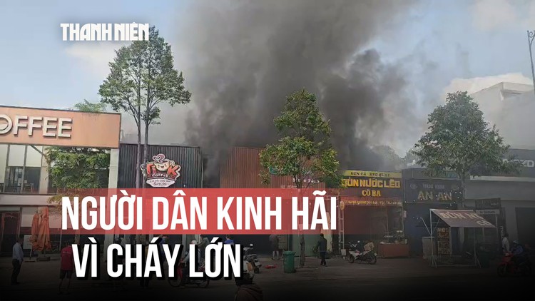 Tây Ninh: Cháy lớn tại quán ăn trên đường Hùng Vương