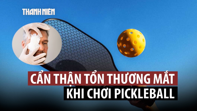 Loại chấn thương bất ngờ với người chơi pickleball lớn tuổi