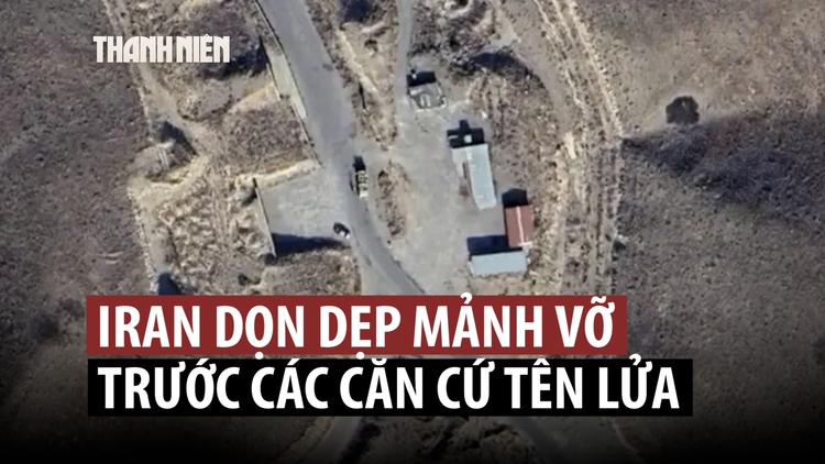 Iran tận dụng ngừng bắn, đào bới hầm cứu tên lửa, bệ phóng