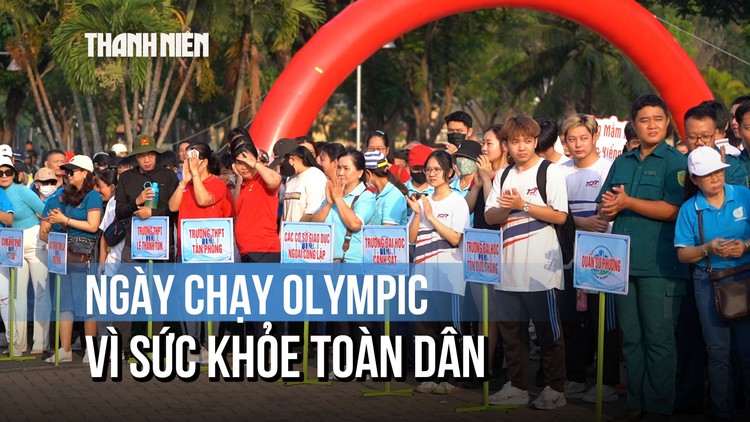 Hơn 1.500 người dân ở TP.HCM hưởng ứng Ngày chạy Olympic vì sức khỏe toàn dân