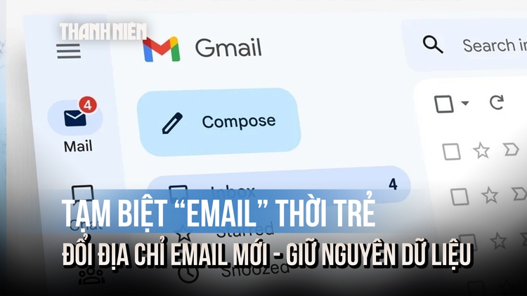 Google 'giải cứu' địa chỉ Gmail thời trẻ, cho phép đổi phần tên trước @gmail.com