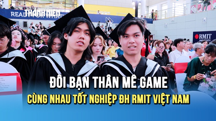 Từ đam mê đến tấm bằng ĐH RMIT Việt Nam: Hành trình đáng nhớ của đôi bạn thân ngành thiết kế game