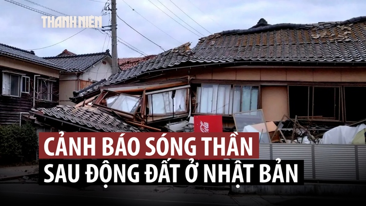 Động đất mạnh gây cảnh báo sóng thần ở Nhật Bản