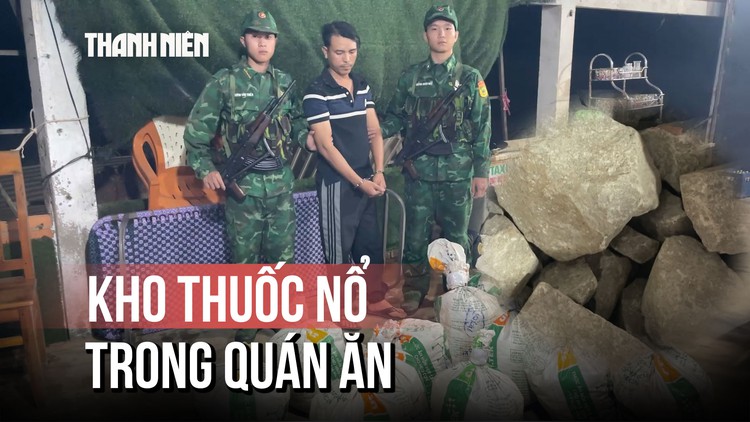 Phát hiện kho hàng khổng lồ nghi thuốc nổ sau chuyến xe mô tô bất thường