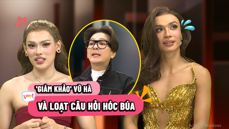 Vũ Hà xuất hiện khiến dàn diễn viên Đảo hoa hậu 'cứng người'