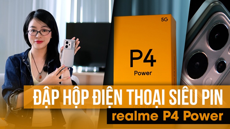 Trên tay realme P4 Power: Pin 10.000mAh liệu có ‘vô đối’ trong tầm giá?