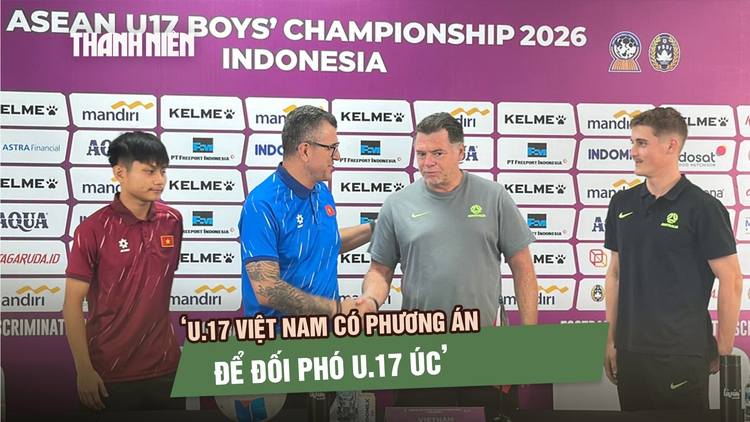 HLV Cristiano Roland: ‘U.17 Việt Nam có phương án để đối phó U.17 Úc’