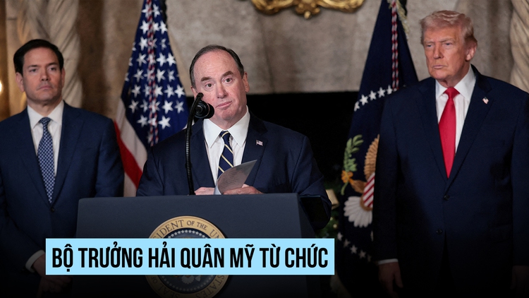 Bộ trưởng Hải quân Mỹ bất ngờ từ chức