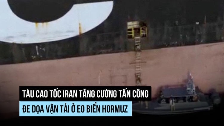 Đội tàu cao tốc Iran thách thức sức mạnh Mỹ ở eo biển Hormuz