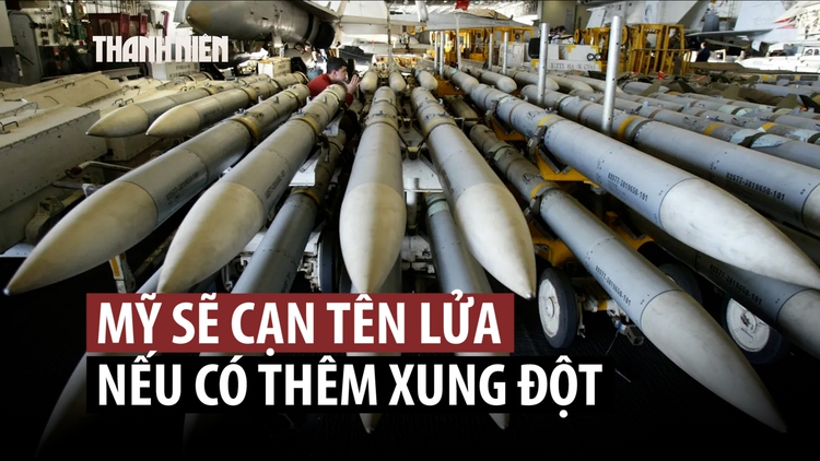 Kho tên lửa Mỹ hao hụt ra sao trong cuộc chiến chống Iran?