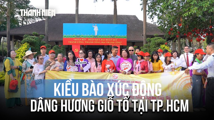 Xúc động hành trình ‘về nguồn’: Kiều bào dâng hương Giỗ Tổ tại TP.HCM