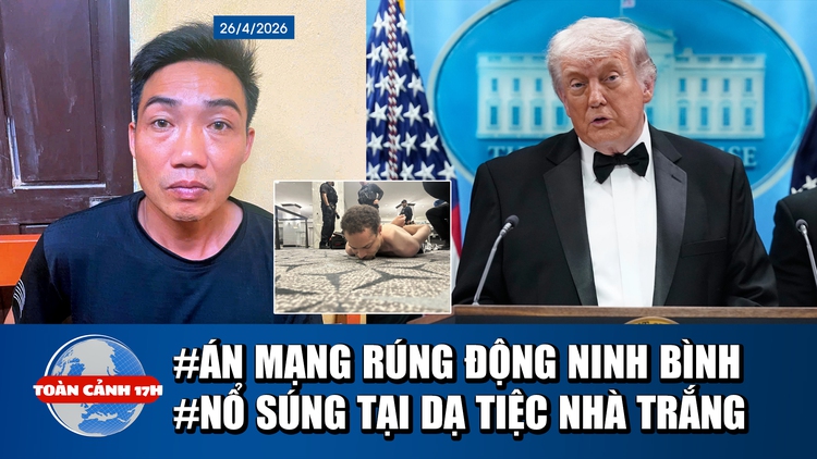 Toàn cảnh 17h: Phá nhanh án mạng rúng động Ninh Bình | Ông Trump công bố ảnh 'kẻ bệnh hoạn' nổ súng