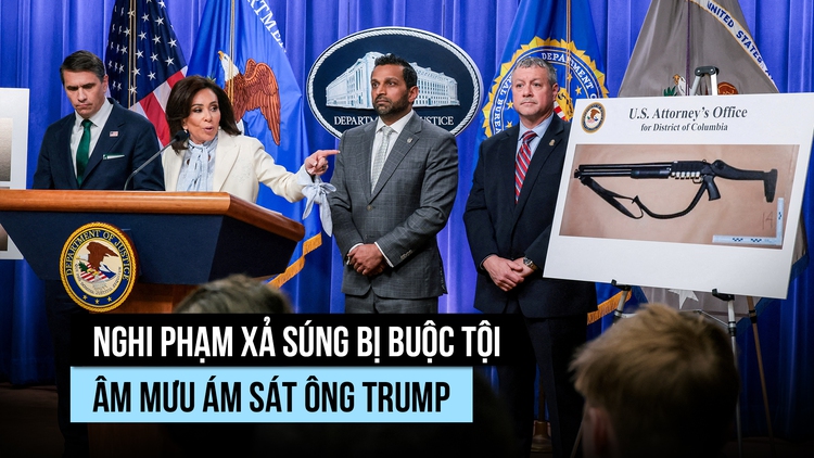 Nghi phạm nổ súng bị buộc tội mưu sát ông Trump