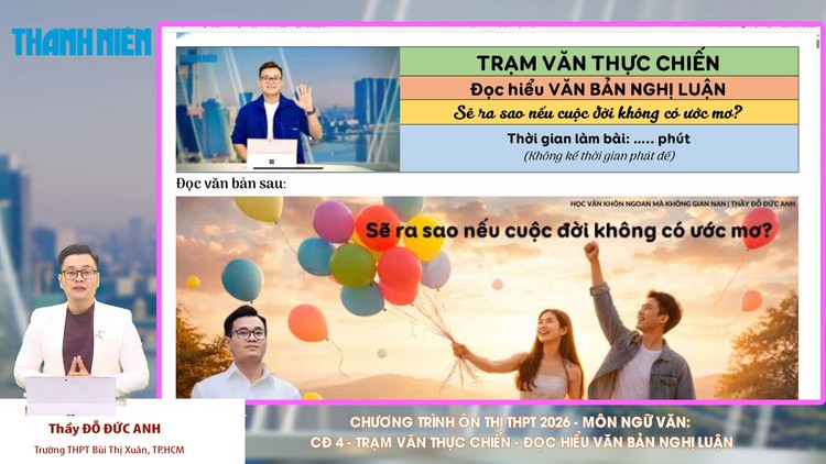 BÍ QUYẾT ÔN THI THPT 2026 | Môn ngữ văn | Chuyên đề 4 | Đọc hiểu văn bản nghị luận