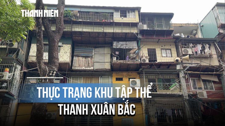 Hiện trạng khu tập thể Thanh Xuân Bắc: Nhìn tốt nhưng có an toàn?