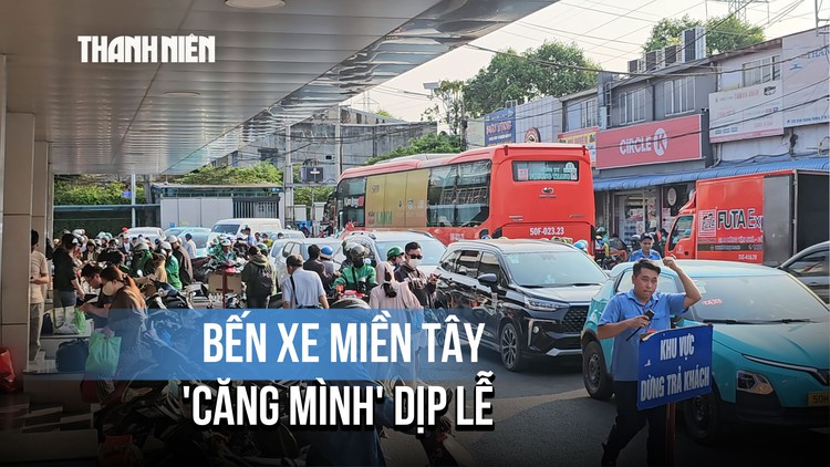 Chiều 29.4: Cửa ngõ phía Tây TP.HCM ùn ứ, bến xe dự báo đón gần 70.000 khách