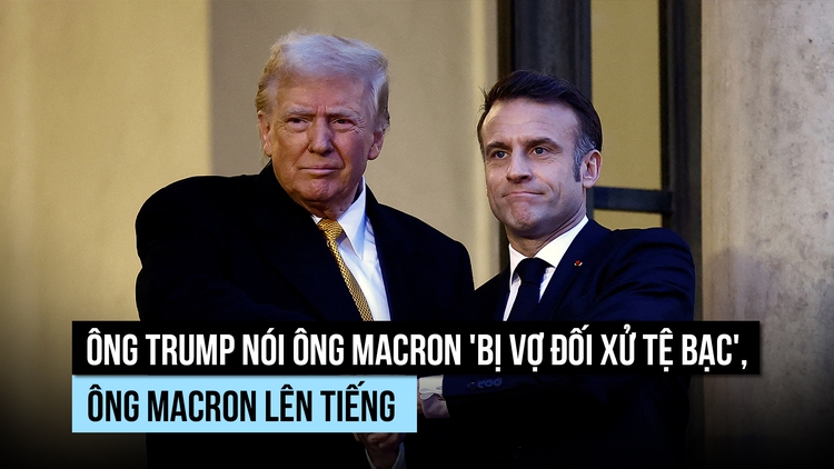 Ông Macron nói ông Trump 'không chuẩn mực' trong bình luận liên quan phu nhân Brigitte