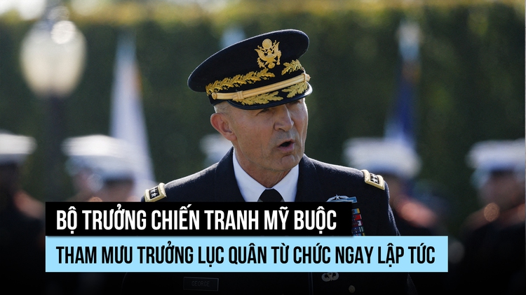 Tham mưu trưởng Lục quân Mỹ từ chức theo yêu cầu từ Bộ trưởng Quốc phòng