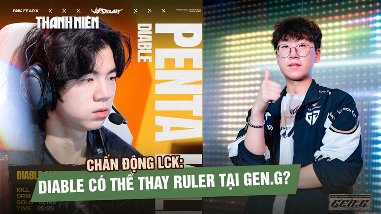 LMHT Hàn Quốc: Rộ tin Diable có thể gia nhập Gen.G, thay thế Ruler trong giai đoạn nhạy cảm
