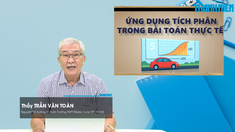 BÍ QUYẾT ÔN THI THPT 2026 | Môn toán | Chuyên đề 5 | Ứng dụng tích phân trong bài toán thực tế