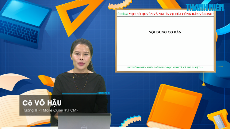 BÍ QUYẾT ÔN THI THPT 2026 | Môn giáo dục kinh tế và pháp luật | Chuyên đề 6 | Một số quyền và nghĩa vụ của công dân về kinh tế