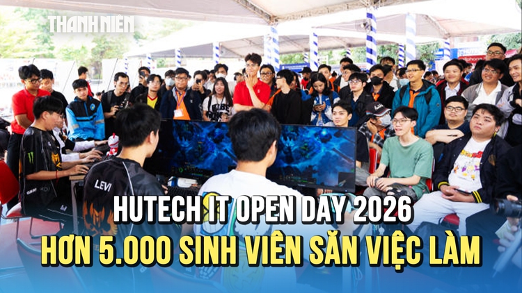 HUTECH IT OPEN DAY 2026: Hơn 5.000 sinh viên săn hàng ngàn cơ hội việc làm, đánh dấu 10 năm bứt tốc