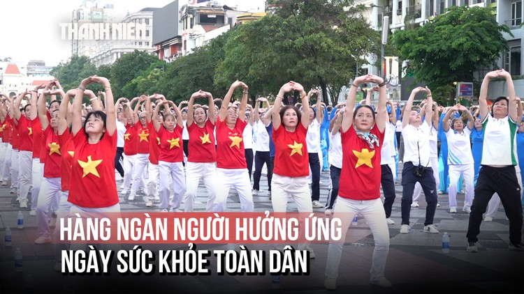 TP.HCM: Hàng ngàn người dân hưởng ứng Ngày sức khỏe toàn dân