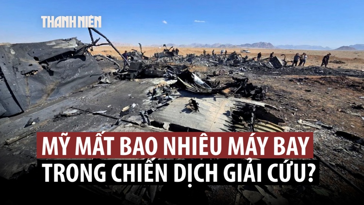 Mỹ mất bao nhiêu máy bay khi giải cứu phi công F-15E ở Iran?