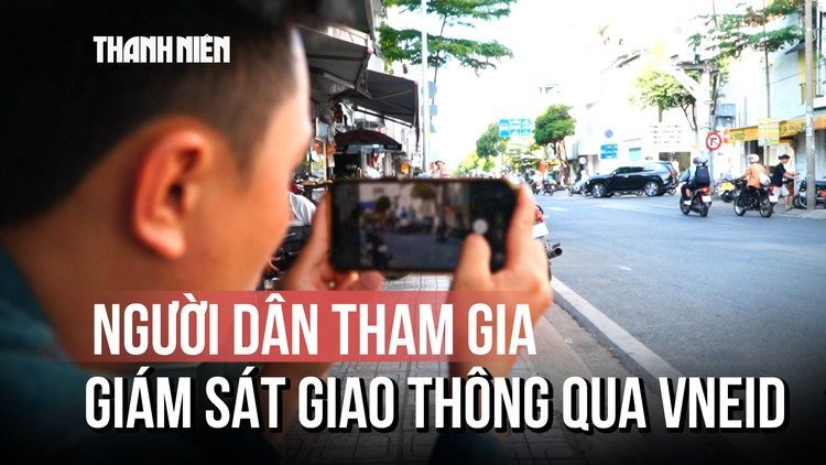 Người dân mạnh tay phản ánh vi phạm giao thông bằng VneID