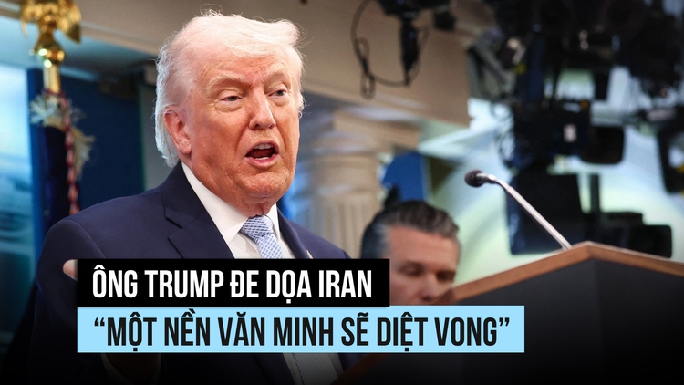 Ông Trump đe dọa Iran ‘một nền văn minh sẽ diệt vong’, Mỹ đánh đảo Kharg