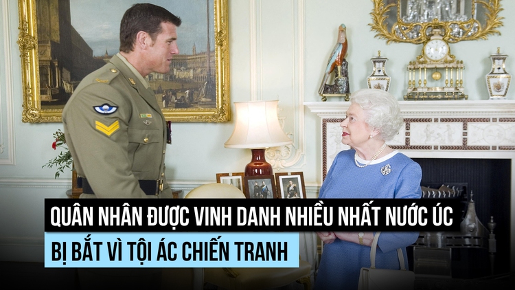 Quân nhân 'anh hùng dân tộc' Úc bị bắt vì tội ác chiến tranh