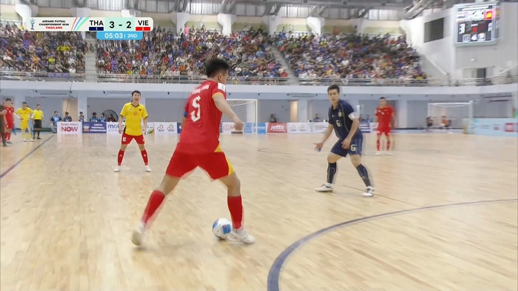 Đội tuyển Việt Nam thua Thái Lan, gặp Indonesia ở bán kết futsal Đông Nam Á 2026