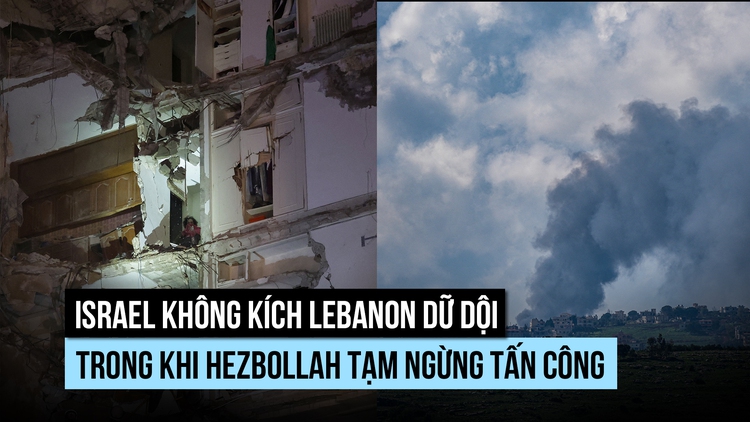 Israel không kích Lebanon dữ dội dù Hezbollah tạm ngừng tấn công