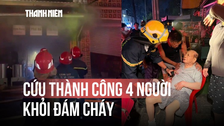 Cận cảnh giải cứu cụ ông 92 tuổi khỏi đám cháy