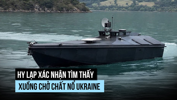 Hy Lạp quan ngại vì xuồng tự sát từ Ukraine