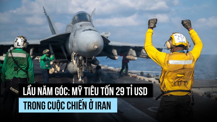 Mỹ đã tiêu tốn 29 tỉ USD vào cuộc chiến ở Iran