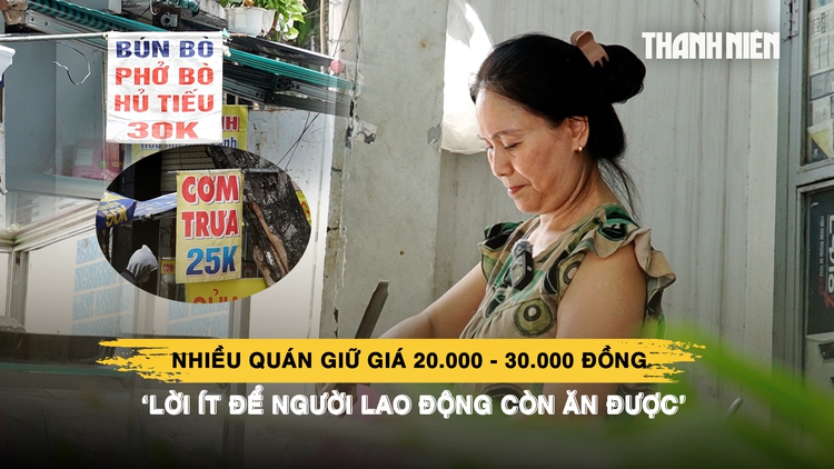 Chi phí leo thang, nhiều quán giữ giá 20.000 - 30.000 đồng
