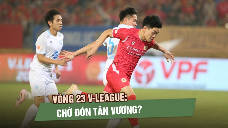 Trước vòng 23 V-League: Chờ đón tân vương?