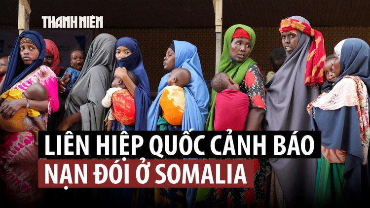 Somalia lại bị nạn đói đe dọa