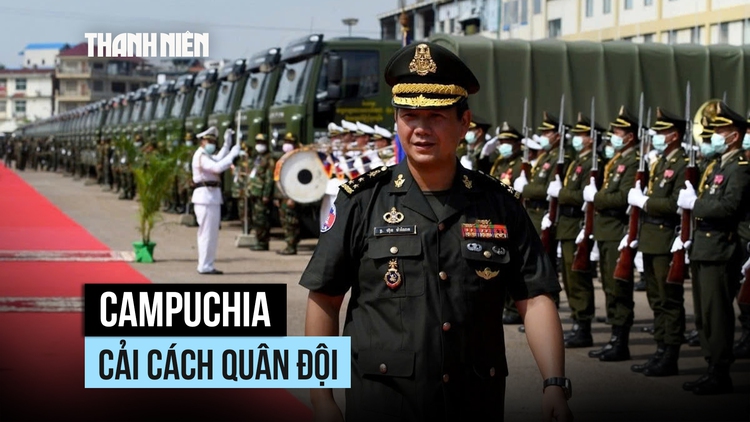 Thủ tướng Campuchia chỉ đạo cải cách quân đội, giảm mạnh số sĩ quan