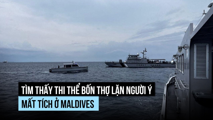 Tai nạn thảm khốc với 5 thợ lặn kinh nghiệm ở Maldives